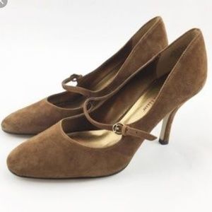 Anne klein brown heels sz 7